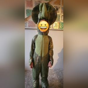 Toddler Dinosaur Triceratops CostumeSize 3